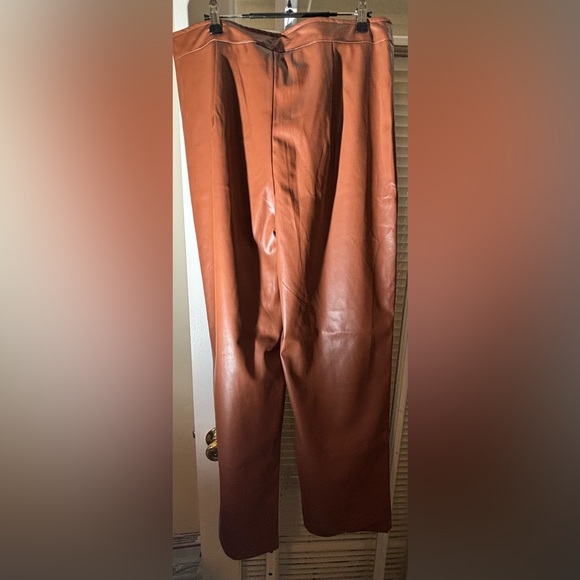 Shein Faux Leather Pants-Size XL (12) - Picture 7 of 9